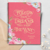 Floral rose Suivez votre journal Dreams