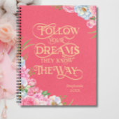 Floral rose Suivez votre journal Dreams
