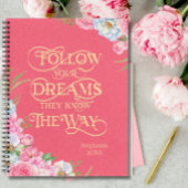 Floral rose Suivez votre journal Dreams