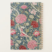 Floral rose vintage William Morris Monogramme (Dos)