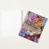 Floral Roses multicolores Mon Wedding planner (Devant avec enveloppe)