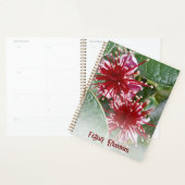 Floral Rouge néo-zélandais Feijoa Blossoms (Devant avec enveloppe)