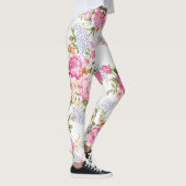  Floral roze Leggings (Rechts)