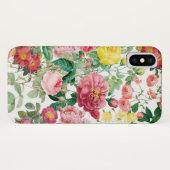 Floral Rozen lentestuin Case-Mate iPhone Case (Achterkant (horizontaal))