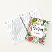 Floral Rozen  lentestuin Notitieboek (Binnen)