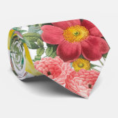 Floral Rozen lentestuin Stropdas (Opgerold)