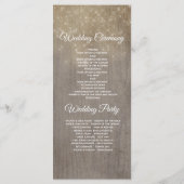 Floral Rustic Mason Jar Éclairage Programmes de ma (Dos)