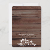 Floral Rustic Wedding Invitations (Dos)