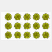 Floral Rustic Yellow Sunflower Hand getekend Labels (Vel)