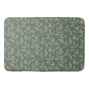 Floral Sage Green Badmat