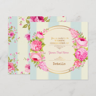 Floral Save The Date