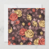 Floral Save The Date (Achterkant)