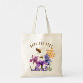 Floral Savethe abeilles Sac fourre-tout (Dos)