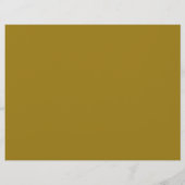 Floral Scrollwork Wedding Programme Modèle (Dos)