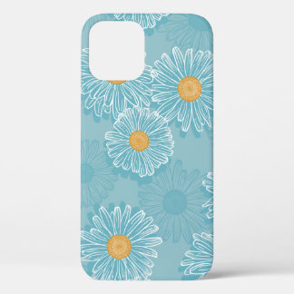  Floral Seamless Pattern. Achtergrond van iPhone 12 Hoesje
