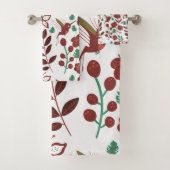 Floral seamless pattern birds and butterflies (En situation)