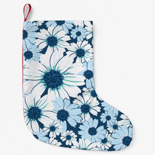 Floral seamless pattern /flower textilepattern, ab kleine kerstsok (Voorkant)