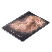 Floral Self Care Journal Notebook |  (Côté gauche)