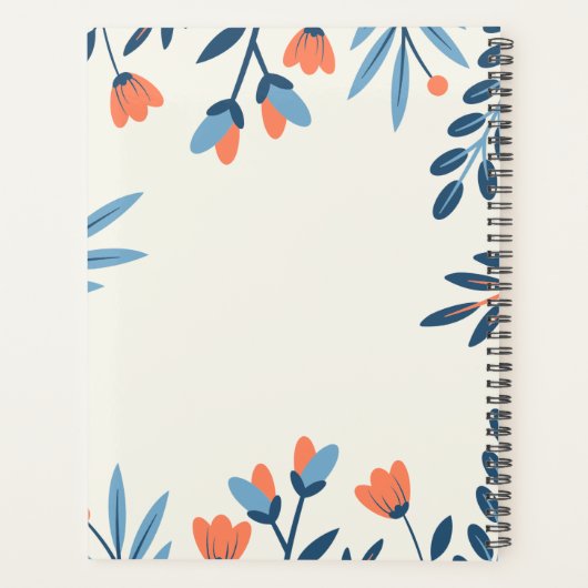 Floral Serenity Daily Planner (Dos)