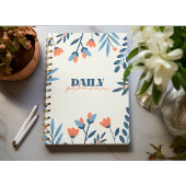 Floral Serenity Daily Planner