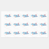 Floral Shabbat Shalom Labels (Vel)