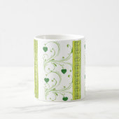 Floral Shamrock de la Mug de la Saint Patrick (Centre)
