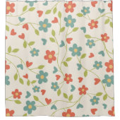 Floral Shower Curtain Douchegordijn (Voorkant)