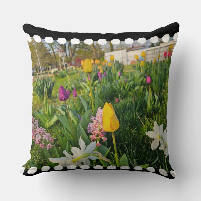 Floral Sierkussen (Voorkant)