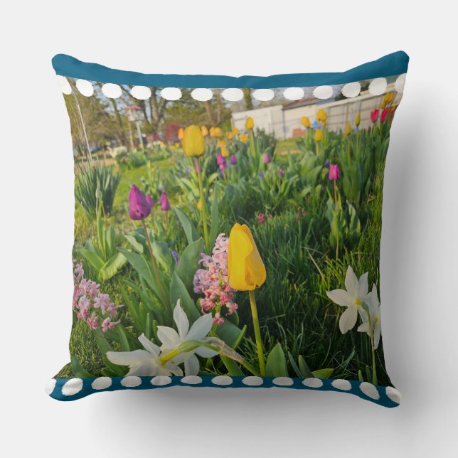 Floral Sierkussen (Voorkant)