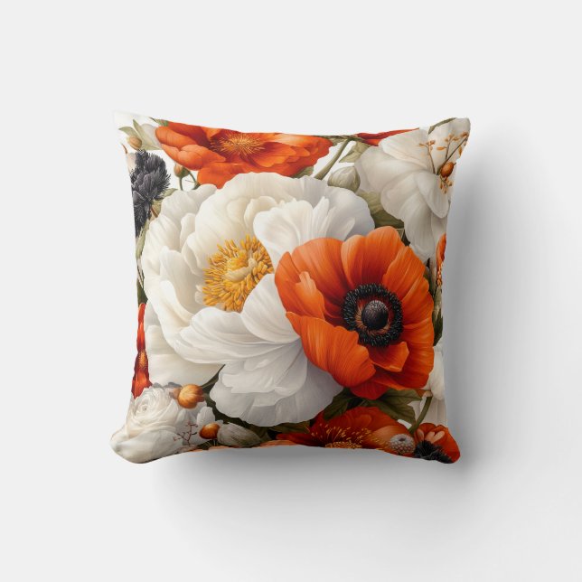 Floral Sierkussen (Voorkant)