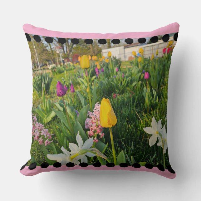 Floral Sierkussen (Voorkant)