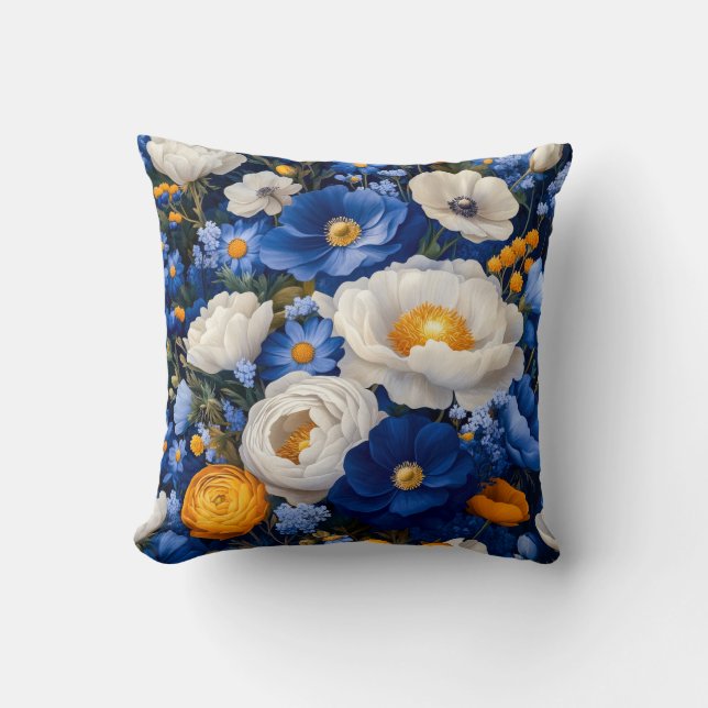 Floral Sierkussen (Voorkant)