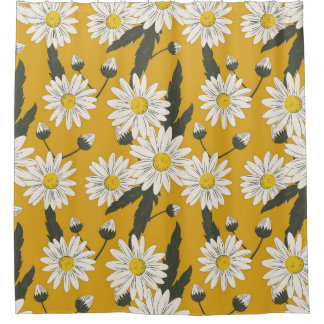 Floral sjaal ontwerp, achtergrond. douchegordijn