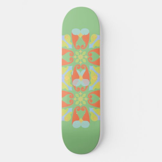 Floral Skateboard (Voorkant)