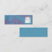 Floral - Skinny Mini Visitekaartje (Voorkant / Achterkant)