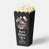 Floral Skull Boo's Before I Do's Bachelorette Bedankdoosjes (Popped)