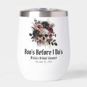 Floral Skull Boo's voor het Vrijgezellenfeest van  (Voorkant)