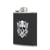 Floral Skull Heupfles (Links)