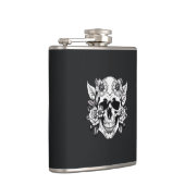 Floral Skull Heupfles (Rechts)
