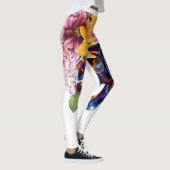 FLORAL SKULL RADIANCE LEGGINGS (Rechts)
