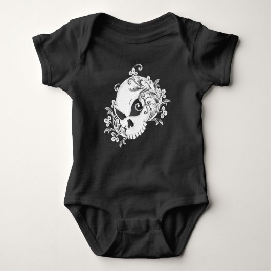 Floral Skull Romper (Voorkant)