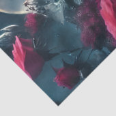 Floral Skull Tissuepapier (Detail)