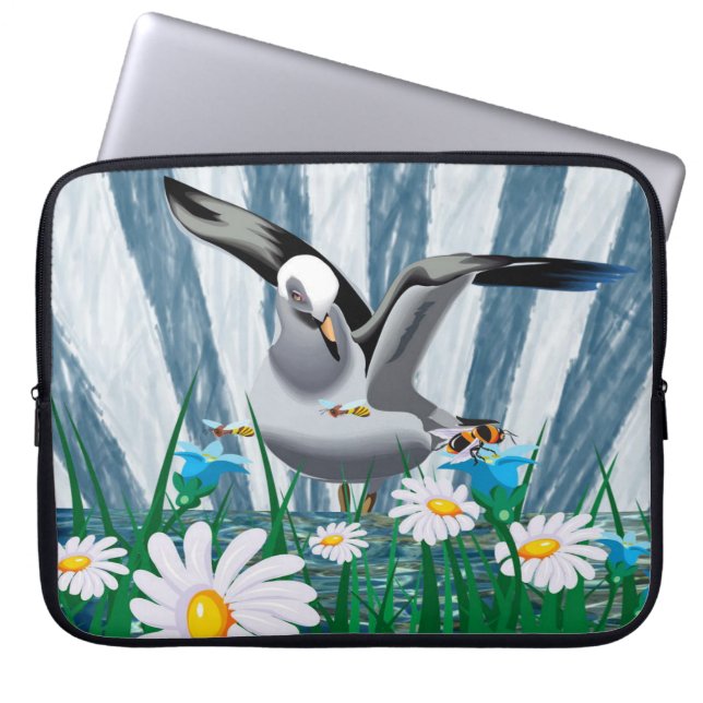 Floral Sleeve voor Ipad (Voorkant)