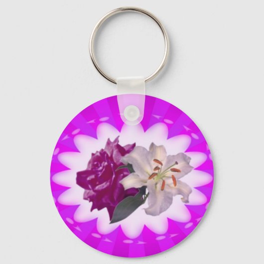 Floral Sleutelhanger (Voorkant)