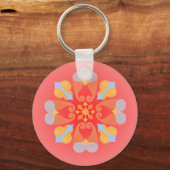 Floral Sleutelhanger (Voorkant)