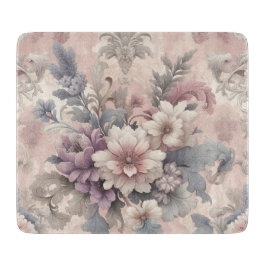 Floral snijraad snijplank