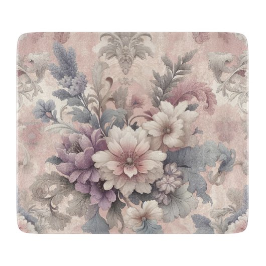 Floral snijraad snijplank (Voorkant)