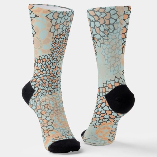 Floral Sokken (Gebogen)