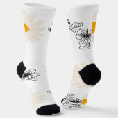 Floral Sokken (Gebogen)