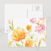 Floral Song I Briefkaart (Voorkant / Achterkant)